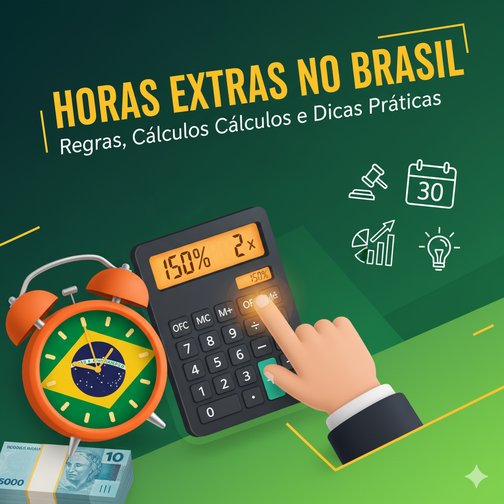 Horas Extras no Brasil: Regras, Cálculos e Dicas Práticas 2 horas extras no Brasil